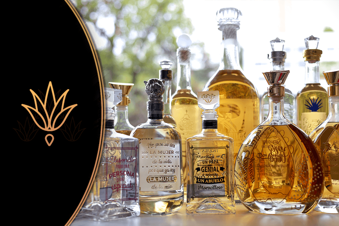 Lista de precios de los tequilas Casa Don Ramón Personalizado